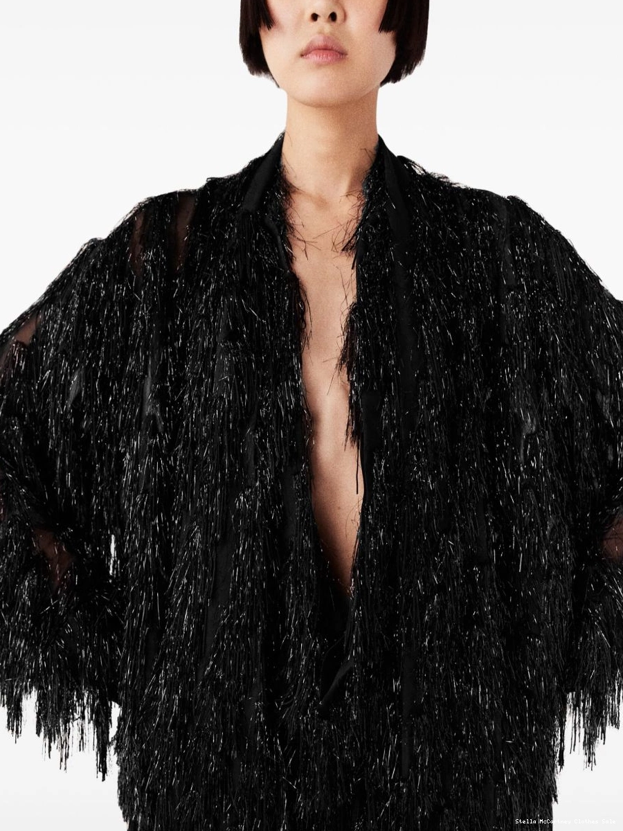 Cheap Women Tassel Glitter shirt McCartney Stella 0704